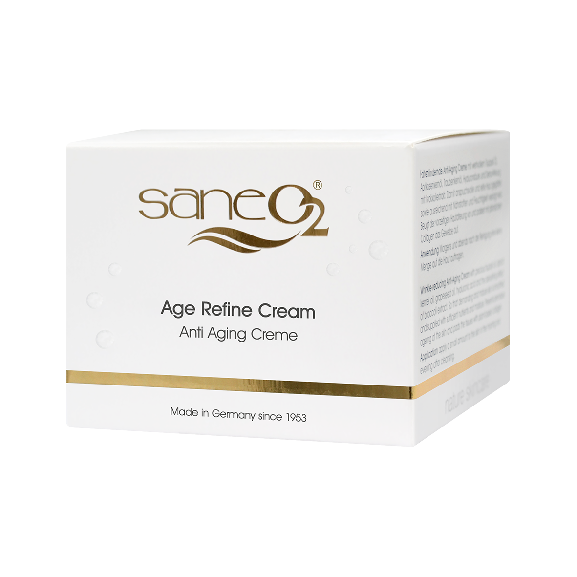 SaneO2® Age Refine Cream - Anti Aging Creme
