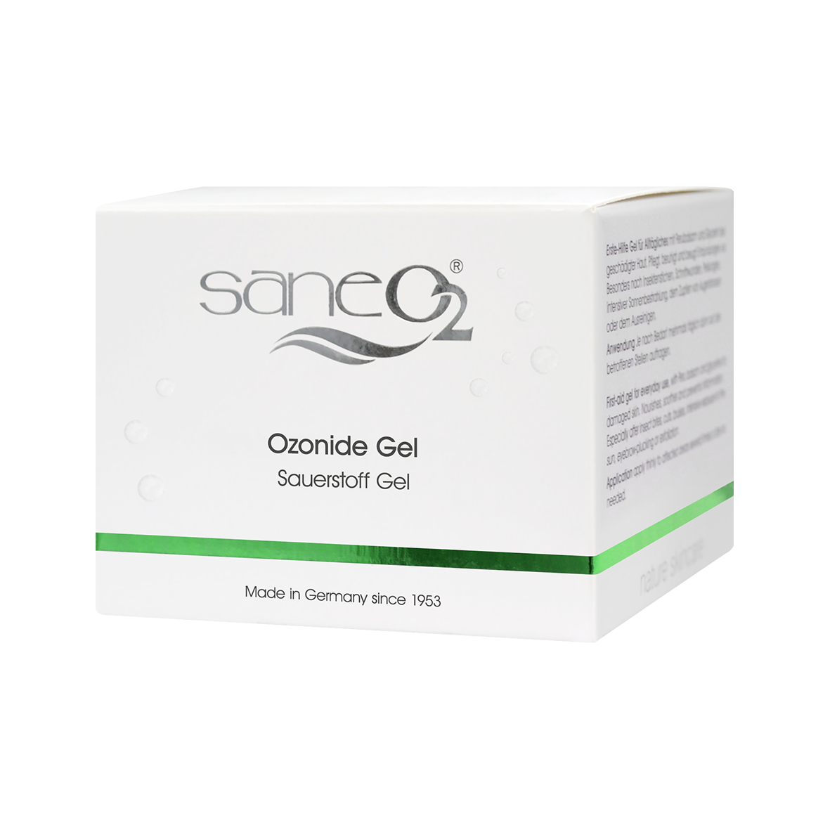SaneO2® Ozonide Gel - wundheilungsförderndes Gel